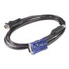 APC keyboard / video / mouse (KVM) cable - 12 ft AP5257